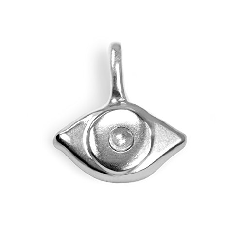 Alex Woo "Mini Additions" Sterling Silver Evil Eye Charm