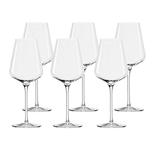 Stölzle Bordeaux Glass Set of 6 Quatrophil Red Wine Glasses