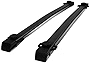 Pair OE Style Aluminum Roof Rack Top Rail Cross Bars Cargo Luggage Carrier Replacement for Jeep Patriot 07-17