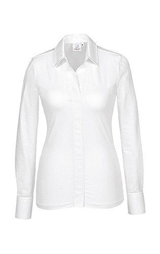 GREIFF Größe XS Corporate Wear Damen Shirtbluse Regular Fit Langarm Weiß Modell 6861