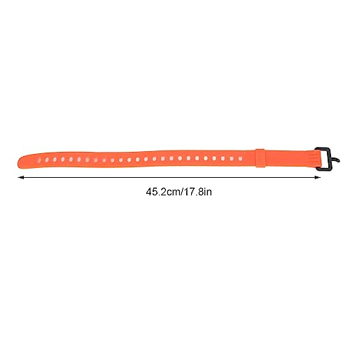Image of Straps, Rubber and Stainless Steel Elastic Strap Adjustable Strap with Buckle for Luggage