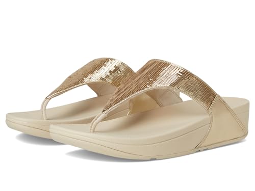 Image of FitFlop Women's, Lulu Sequin Thong Sandal