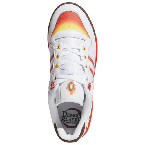 adidas Rivalry Low Demon Slayer - Men's (White/Red/Crew Yellow)4