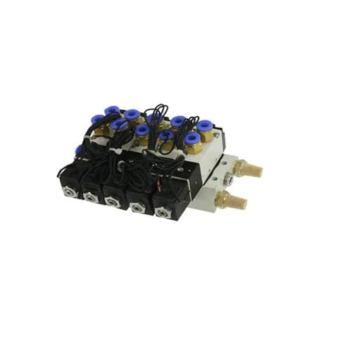 Électrovanne 5 voies 4V110-06 DC24V silencieuse à commutation rapide