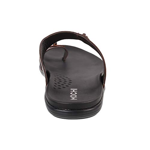 Image of Mochi Mens Leather Slippers