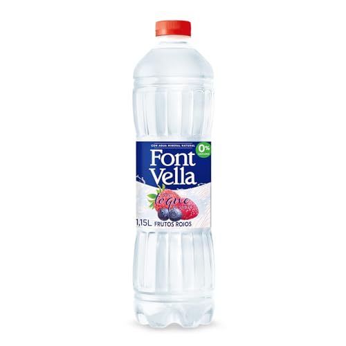 Font Vella Agua Mineral Sabor Frutos Rojos, 1.15L