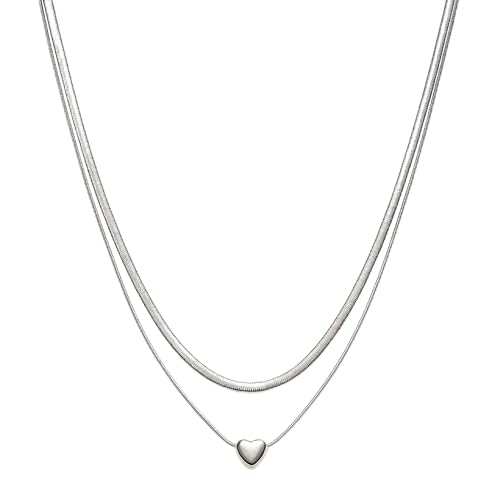 Lumin Luna�V���o�[���b�L���C���[�h�`�F�[���l�b�N���X�A�n�[�g�y���_���g�t�� �����p