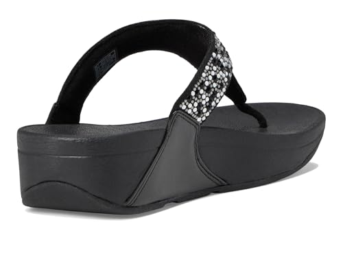 Image of FitFlop Women's LULU Crystal Embellished Toe-Post Sandals