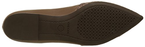 Geox D RHOSYN C Ballerine Bambina,Beige