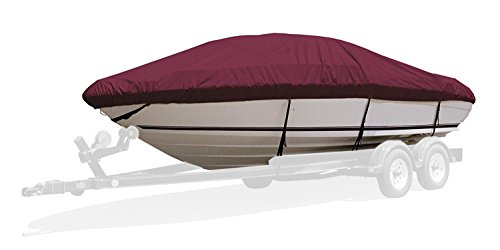 Survivor Productos Marinos, básica, Barco de Pesca sin Motor Campana, Cranberry