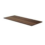 Uplift Desk - Walnut GREENGUARD Laminate Table Top with Wire Grommets (72' x 30')
