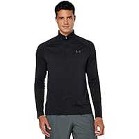 Under Armour Men's Tech 2.0 1/2 Zip - Long sleeve - Tops - Black/White SM