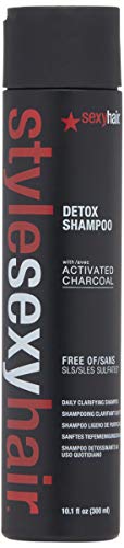 SEXYHAIR Style Detox Daily Clarifying Shampoo, 10.1 Fl Oz