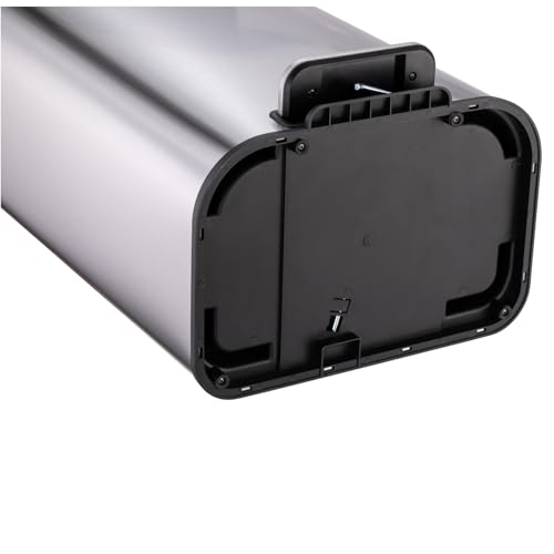 Bote de basura rectangular acero inox 13 gal miniatura 4