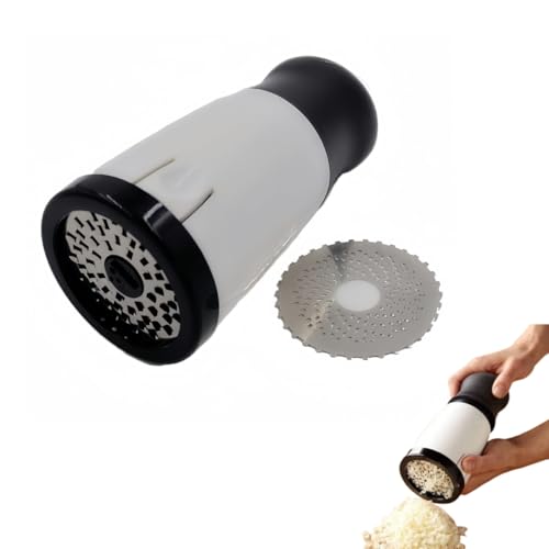Rallador manual de queso acero inoxidable versátil miniatura 1