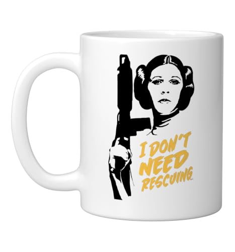 Taza de cerámica Star Wars Princess Leia 11 onzas miniatura 1