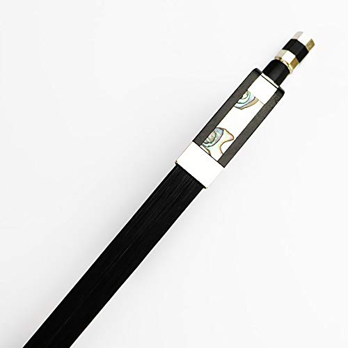 New 4/4 Size Black Horse Hair Carbon Fiber Cello Bow Pernambuco Performance Ebony Frog Rbc110 #TOP3