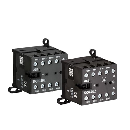 Mini-contacteur KC6 4 pôles commande CC KC6-31Z relais de commande rail DIN