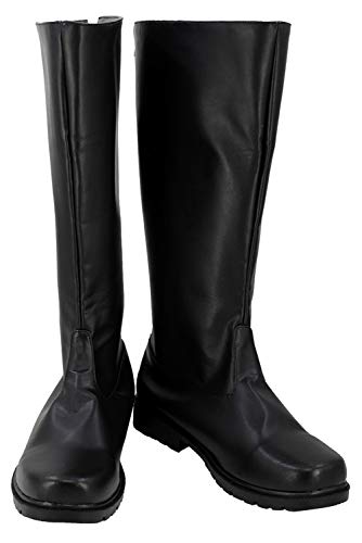 Bottes Han Cosplay en cuir de qualité pour hommes taille 44 style Capitaine Wars