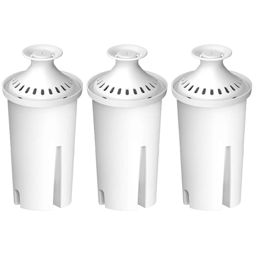 Listado de Filtros - 5 favoritos. 44 Filtro de Agua para Brita Longlast, Filtros de Repuesto de Larga Duración para Jarras y Dispensadores, Blanco, 3 Piezas
