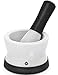 Vremi VRM020270N Mortar-and-Pestle, White/Black
