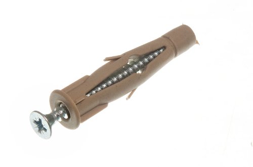 400 x mocowanie do pustych otworów, nylon, M8 x 50 mm ze śrubami