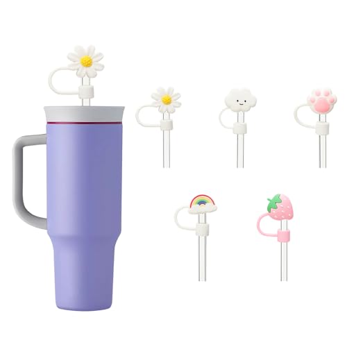 �X�g���[�J�o�[ Owala 40�I���X�Ή� �X�g���[�J�o�[�L���b�v Owala Cup 40�I���X�Ή� �h�o �ė��p�\ �^���u���[�X�g���[�J�o�[ �V���R���X�g���[�g�b�p�[�A�N�Z�T���[ (6��)