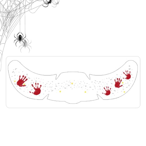 ハロウィン アイステッカー - 不気味な目 シール - メイク用 粘着 コウモリ カボチャ 手形 デカール 子供 仮装 アクセサリー ハロウィンパーティー カーニバル