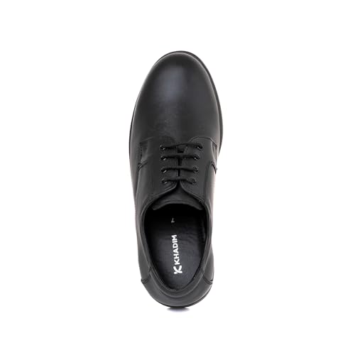 Image of Khadim's Leather Derby School Shoe for Boys (8-13 yrs)
