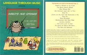 Spiral-bound Language through Music Presents Insects and Spider Book