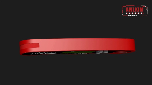 AWLKIM Meat Thermometer Digital - Fast Instant Read Food Thermometer for Cooking, Candy Making, Outside Grill, IP67 Waterproof Kitchen Thermometer with Backlight, Stocking Stuffers for Men - White