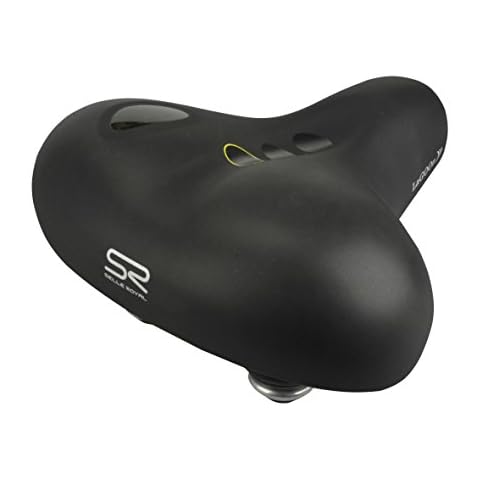 Selle Royal Erwachsene Elastomer Gel Tourensattel, schwarz, One Size Cover