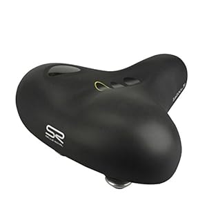 Selle Royal Volwassenen Elastomer Gel Tourzadel, zwart, één maat