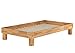 Erst-Holz Varianti di Solido futon Una Piazza e Mezzo 120x200 in Faggio massello Oliato V-60.87-12, Accessori:Doghe in Assi di Legno rigide incl.