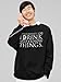 New York Fashion Police That's What I Do I Drink and I Know Things Men's Sweatshirt Tyrion Sweater XL Black