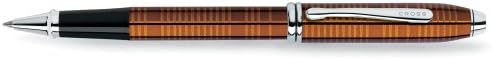 Cross Townsend Citrine Lacquer Selectip Rolling Ball Pen with Rhodium Plated Appointments