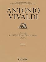 Algopix Similar Product 4 - Concerto for Violin Strings and Basso