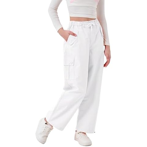 Rolanko Girls Baggy Cargo Trousers Cover
