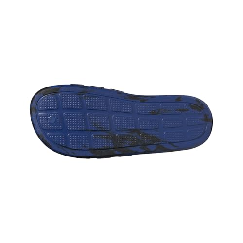 adidas Unisex-Adult Adilette Flow, Team Royal Blue/Black/Team Royal Blue, 10