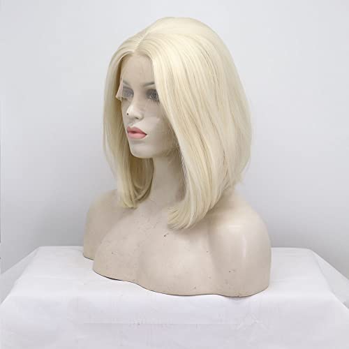 Perruque synthétique blonde lace front : la solution pour un volume immédiat sans colle