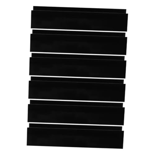 BESTonZON Replacement Grooves for Baby Gates 6pcs U-Shape Fittings for Pet Child Safety