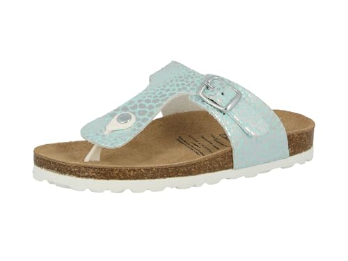 Lico Mädchen Bioline Stone Kids Hausschuhe, Türkis, 35 EU