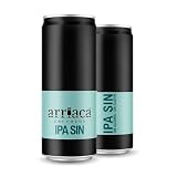 Cerveza Premium Arriaca IPA SIN ALCOHOL Y SIN GLUTEN en Pack Fabricación Artesanal (24 latas 33cl)