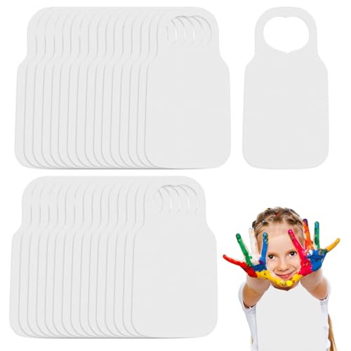 ZHIQIN 30 Stück Einwegschürzen für Erwachsene Weiß Einweg Lätzchen Einweg Ess-Schürze Antifouling Einweg-Schürzen für Kinder Erwachsene Senioren