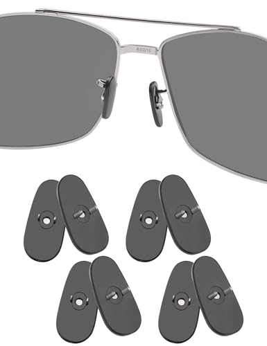 Image of 4 Pairs Replacement Nosepieces Nose Pads for Ray-Ban Aviator RB3025 RB3026 RB3044 RB3261 RB3483 Clubmaster RB3016 Sunglass