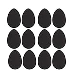 Shoe Sole Repair Rubber Soling Sheet 120pcs Black...