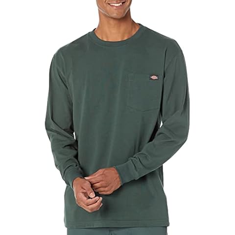 Dickies Men's Long Sleeve Pocket T-Shirt Cover