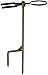 HME High Performance Portable Easy-To-Install Versatile Durable Archer's Ground Bow Stake with 360-Degree Rotating Fork - Arrow Ring Included