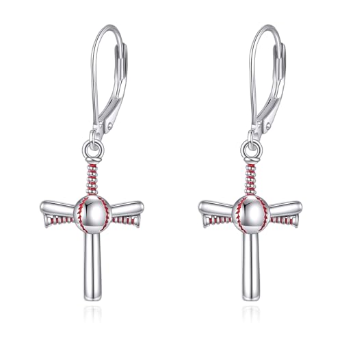 Bijoux de baseball en argent sterling : l'élégance de la croix texturée de luxe