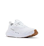 Columbia Women's PFG Castback Non Slip Boat Shoe, White/Grey Ice, 7.5